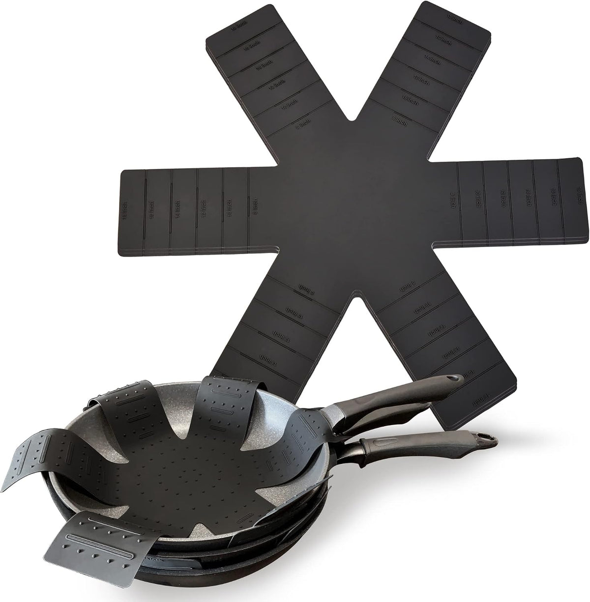 Silicone Pot and Pan Protectors for Stacking
