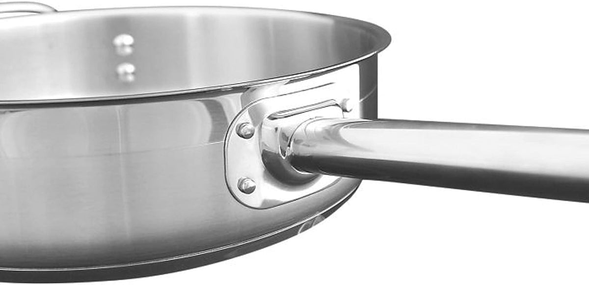 TrueCraftware 3 Qt. Stainless Steel Sauté Pan with Lid
