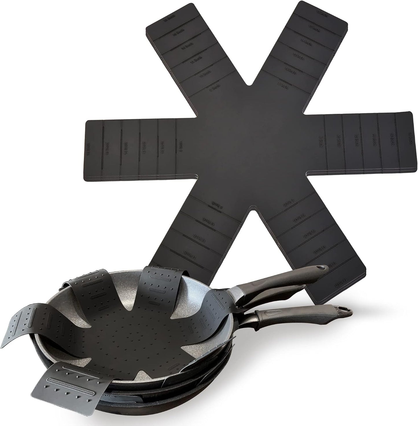 Silicone Pot and Pan Protectors for Stacking