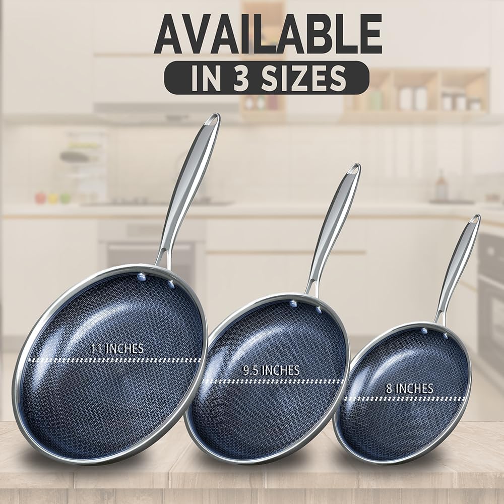 THE COOK'S COMPANY Non-Stick Frying Pan – 11-Inch