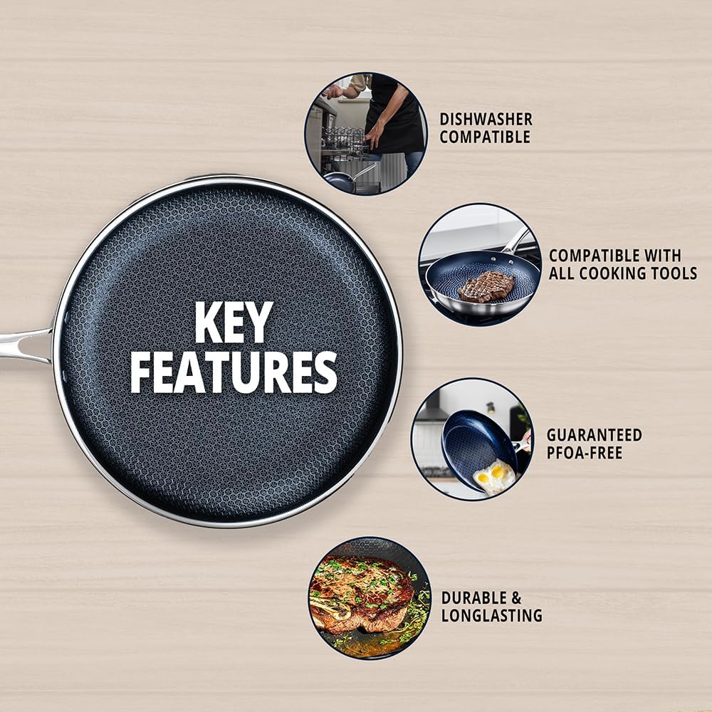 THE COOK'S COMPANY Non-Stick Frying Pan – 11-Inch
