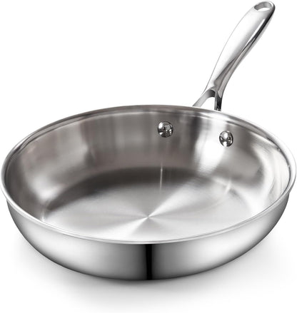 Cooks Standard Multi-Ply Clad Stainless Steel 8-Inch Frying Pan