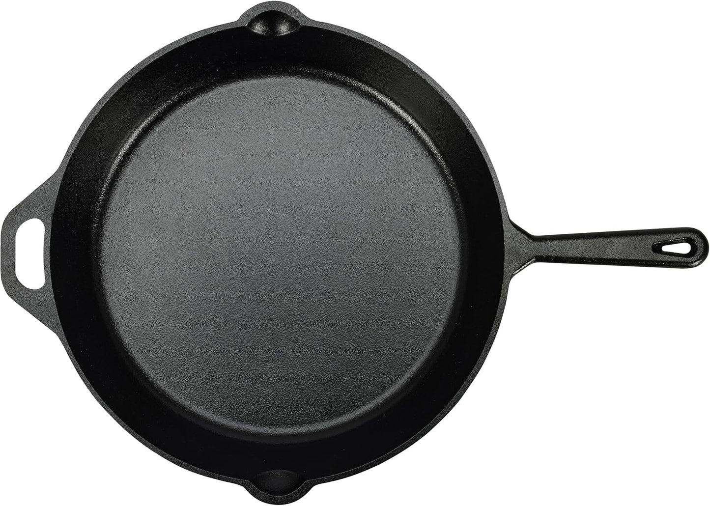 Pre-Seasoned Cast Iron Skillet – 15-Inch
