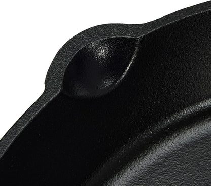 Pre-Seasoned Cast Iron Skillet – 15-Inch
