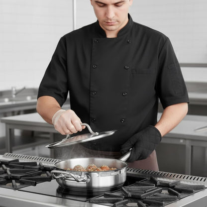 TrueCraftware 3 Qt. Stainless Steel Sauté Pan with Lid