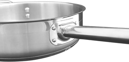 TrueCraftware 3 Qt. Stainless Steel Sauté Pan with Lid