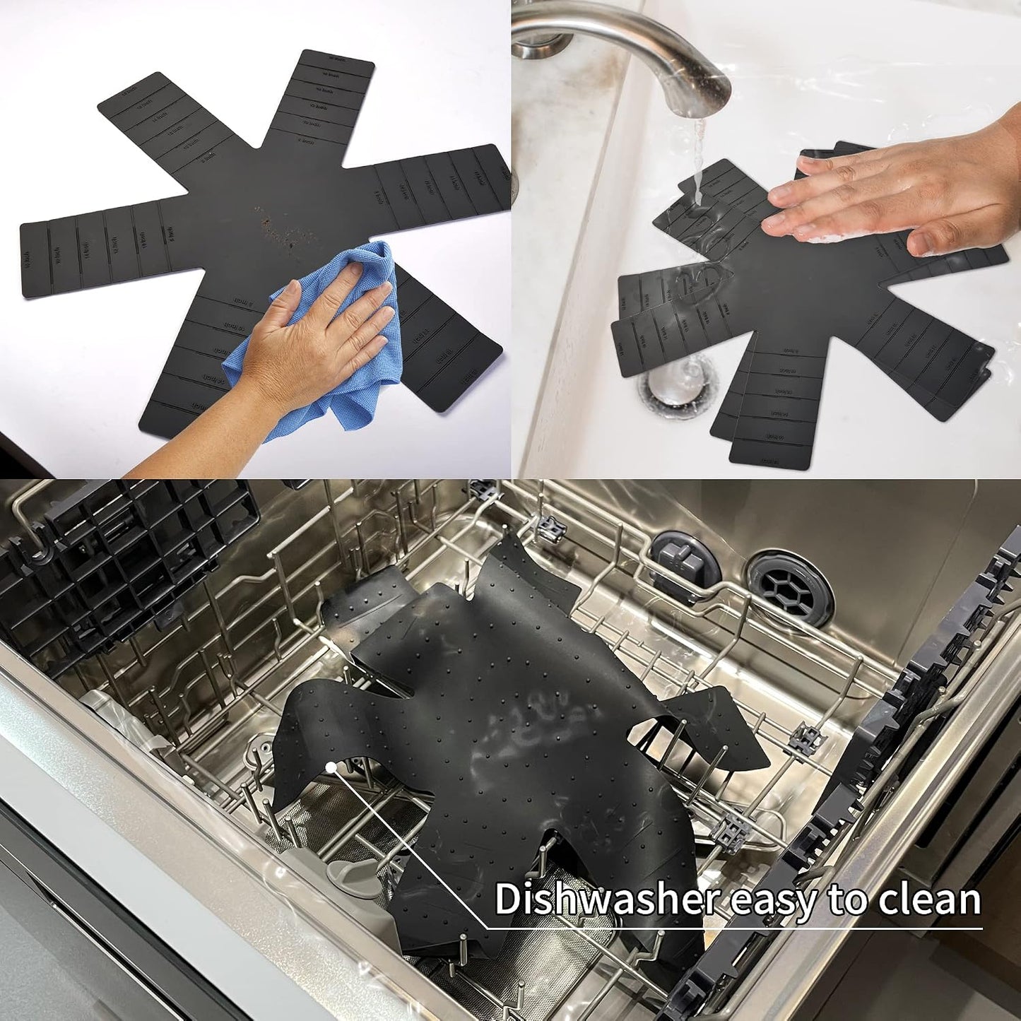 Silicone Pot and Pan Protectors for Stacking