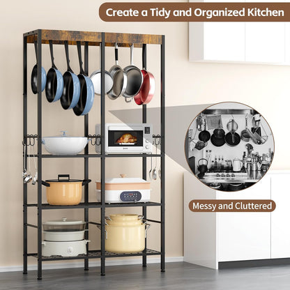 5-Tier Pot Rack – Pot and Pan Organizer