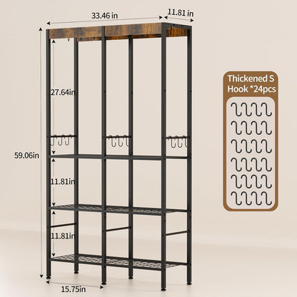 5-Tier Pot Rack – Pot and Pan Organizer